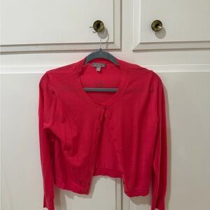 J. Crew Women's Bright Red Cardigan